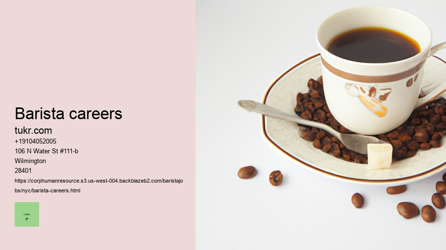 barista careers