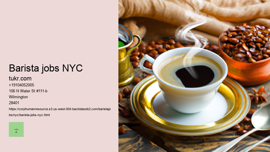 barista jobs NYC